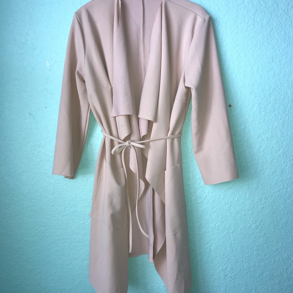 Cozy Soft Pink Cardigan from SHEIN